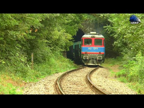 🚂LDE2100 60-1571-8 & Marfar GFR Freight Train in Defileul Crișului Repede Canyon - 18 August 2021