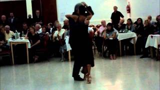 ROBERTA COEN Y GERARDO QUIROZ EN LA MILONGA VIDA MIA