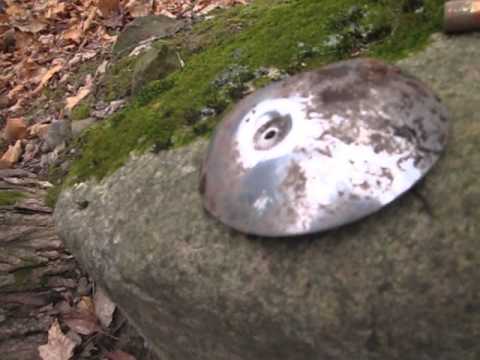 Metal detecting in Jamesville, NY today 11-9-12 with Jack