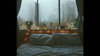 GOT7 Don't Care but your apartment neighbor is playing it while its raining