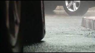 Scattered showers making roads slick across SA