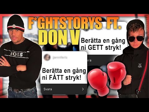 F*GHTSTORIES FT DON V "MAN GER O MAN TAR"
