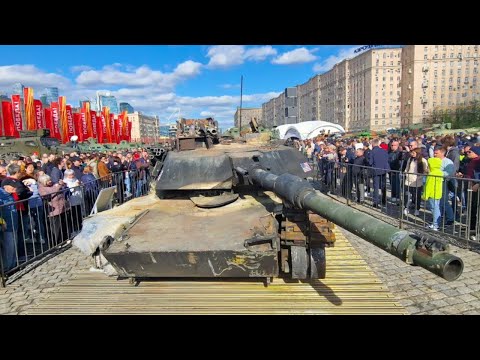 NATO Tanks Arrive in Moscow Russia