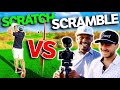 I Challenged 2 Golfers To a 2v1 Scramble | Who Won?!