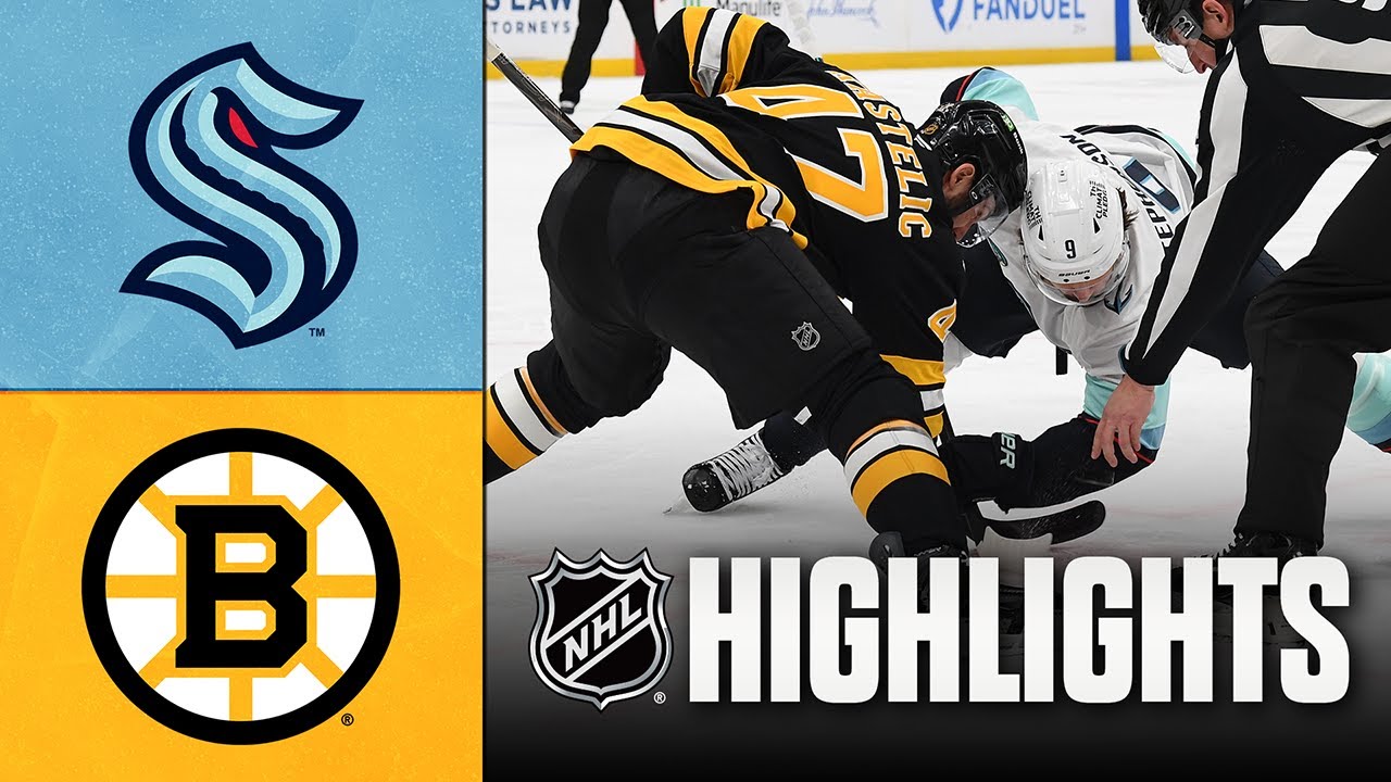 Kraken vs. Bruins | NHL Highlights | January 15, 2026