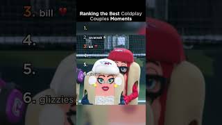 Ranking the Best Cheating Coldplay Couple Moments #coldplay #cheating #funny #shortsviral