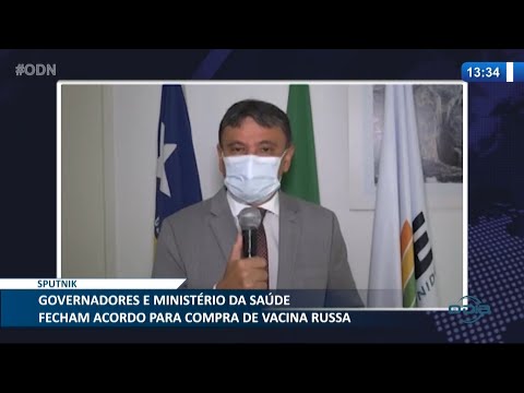 Governador fala da compra de 39 Milhões de doses da vacina Sputinik V para o nordeste 12 03 2021