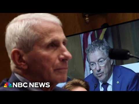 Senate Republicans vote to hold Fauci in contempt of Congress