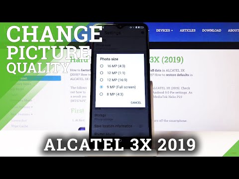 How to Change Size in ALCATEL 3X (2019) – Adjust Photo Dimensions