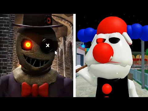 ROBLOX PIGGY 2 INSOLENCE BOSS VS CLOWNY GURTY JUMPSCARE - Roblox Piggy Book 2 RP