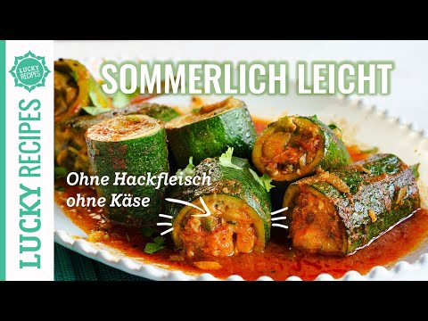 Gefüllte Zucchini – Feines Sommergemüse ☀🍀🥰