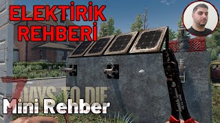 7 Days To Die Elektrik Sistemi Rehberi | Kablo, Turret ve Tuzak Kurma