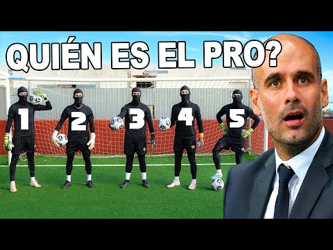 GUESS THE SECRET PRO GOALKEEPER!