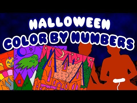 Halloween Color by Numbers - Yes Really and It's Amazing - Let's Game It Out - YouTube