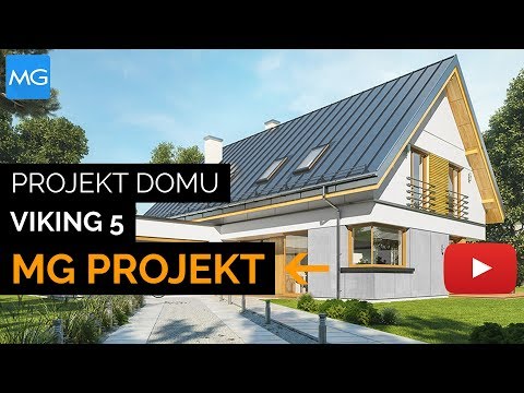 Projekt domu Viking 5 MG Projekt - 169.46 m2 - koszt budowy 238 tys. zł
