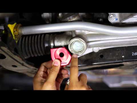 FT-86 SpeedFactory - FRS and BRZ Perrin Steering Rack Lockdown Install - DIY