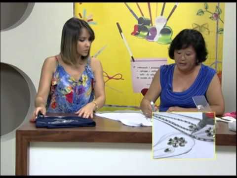 Mulher.com 18/09/2012 - Maxi colar em camiseta 1-2