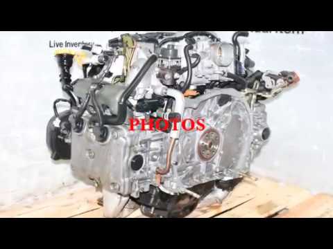 USED SUBARU EJ253 SOHC EJ25 2.5L NA MOTOR REPLACEMENT FOR IMPREZA / FORESTER 2003-2005 WITH EGR: video still