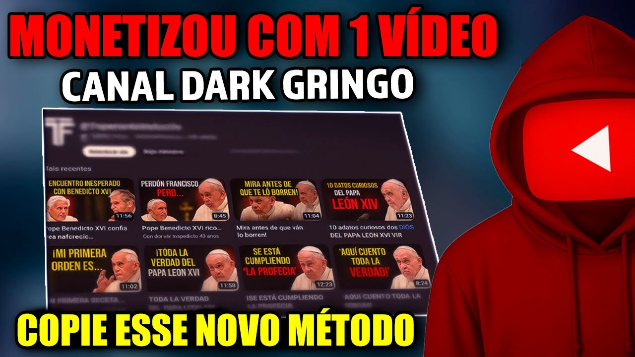 APLIQUE A MODELAGEM 2.0 PARA MONETIZAR ESSE NOVO TIPO DE CANAL  DARK COM APENAS 1 VÍDEO AINDA HOJE