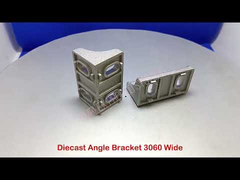 Aluminium dcbk 3060 wide aluminum diecast angle bracket, siz...