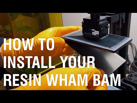 How to install your WHAM BAM FBS on a Resin Printer
