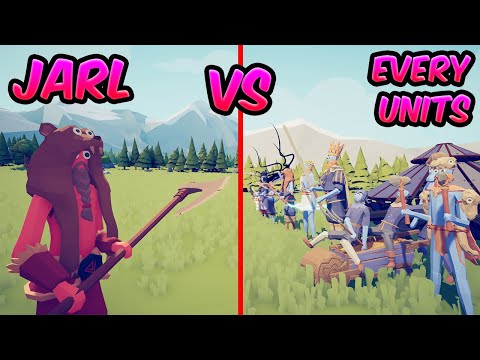 JARL VS EVERY UNİTS!⚔️😱😱 | TABS - Totally Accurate Battle Simulator