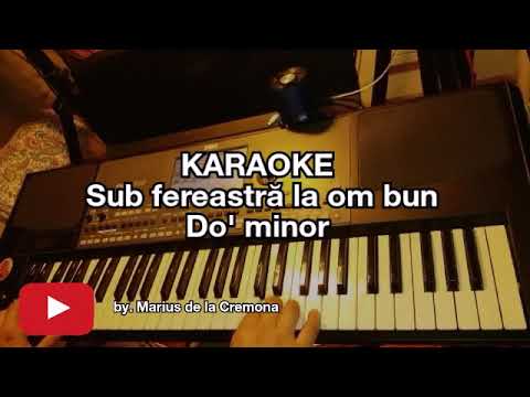 🎄Sub fereastră la om bun (Do ' min) - Suzana și Daciana Vlad, Iulia Bucur și Florina Oprea - KARAOKE