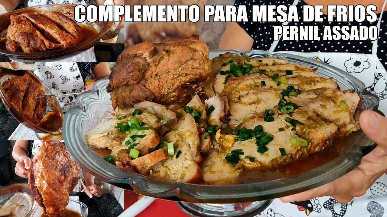 PERNIL PARA FESTA - RECEITAS DA ROSA