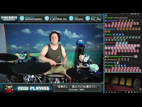 The8BitDrummer // Hirai Ken - Kaibutsu-san (Omaru Polka & Yukihana Lamy cover)