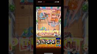 百江なぎさ　3手周回　メダル&根気稼ぎ　＃モンスト＃まどマギコラボ