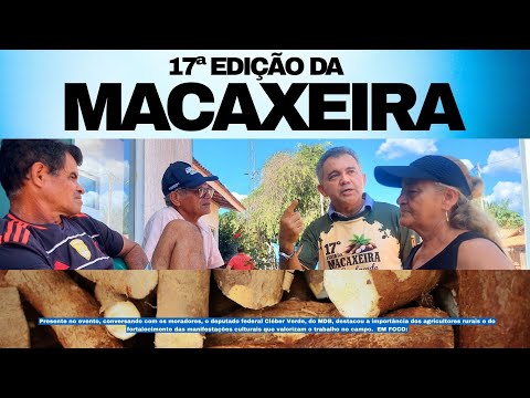 17ª Festa da MACAXEIRA movimenta zona RURAL de ITINGA do MARANHÃO com cultura, TRADIÇÃO 
