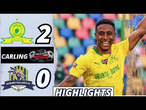Marumo Gallants vs Mamelodi Sundowns | Carling Knockout Cup | Match Highlights