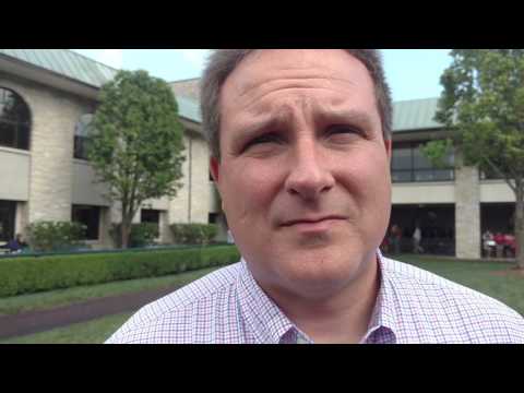 Tom Leach interviews trainer Mike Maker on Da Big Hoss in the Dixiana Elkhorn (G2)