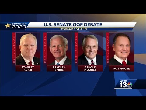 US Senate Election 2020: Watch Alabama GOP debate on WVTM 13