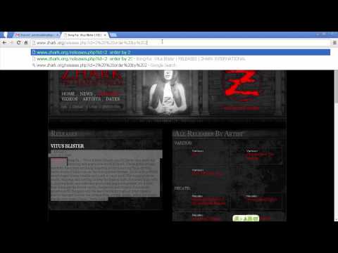 Php Sql Injection Examples Test Mysql Sql Injection Tutorial