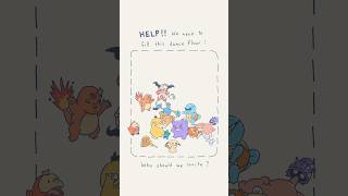 Charmander, Mr mime, and maushold have joined the party 🥳 #pokemon #artshorts #pokemoncommunity