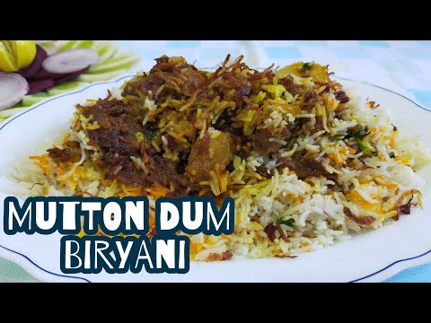 Delicious Mutton Dum Biryani | Bakri Eid Special | Meenaz