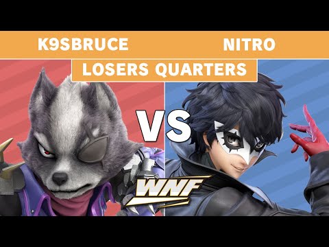 WNF EP9 - K9sBruce (wolf) Vs. Nitro (Joker) Losers Quarters - Smash Ultimate