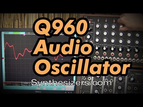 Q960 Sequencer AUDIO OSCILLATOR tutorial - Synthesizers.com