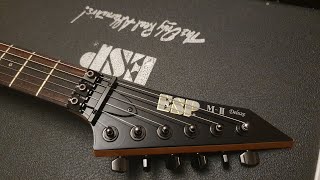 Video thumbnail for ESP M-II Deluxe Bolt-On EMG 81-SA Floyd Rose Guitar Up Close Video Review at Essex Recording Studios by Essex Recording Studios