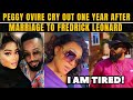 Peggy Ovire Cry Out Over What Fredrick Leonard is Doing to Her 1 Year After Marriage - See Video