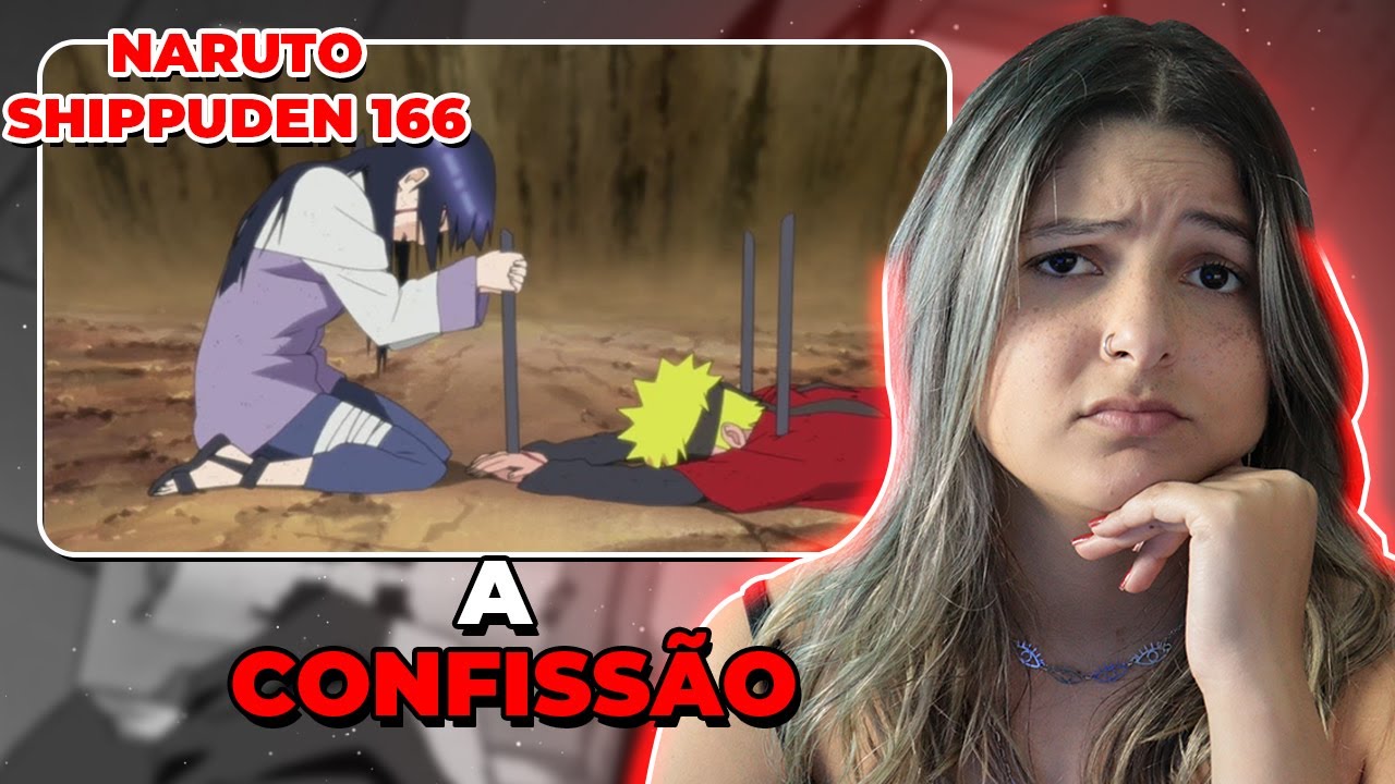 NARUTO SHIPPUDEN - EPISODIO 166: HINATA SALVA O NARUTO! [REACT]