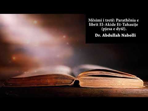 Shpjegimi i librit El-Akide Et-Tahauije