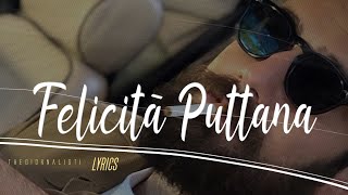 Thegiornalisti - Felicità puttana (Testo) 🎵
