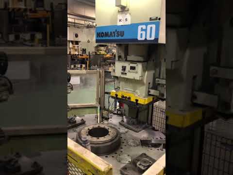 60 Ton Komatsu Gap Frame Press