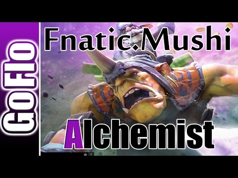 Alchemist Dota 2 Pro Gameplay 1250GPM Fnatic Mushi 6 88b