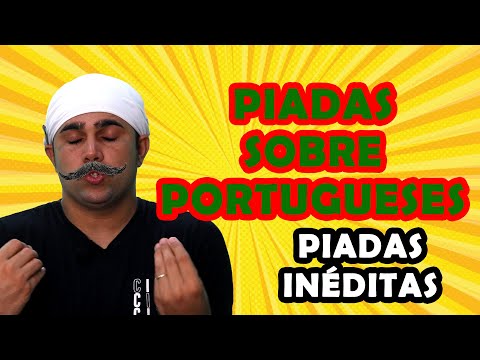 PIADAS DE PORTUGUESES PARTE 4 - HUMORISTA THIAGO DIAS
