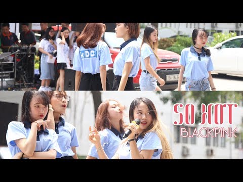 120918 SO HOT (THE BLACKLABEL REMIX) - BLACKPINK - KDC @ Unique On 2018! Taste your feeling