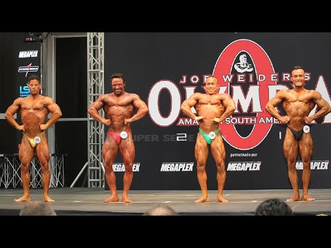 FISICO CULTURISMO SENIOR 65 k.  (SEMIFINALES) – Mr. OLYMPIA SUDAMERICA 2017