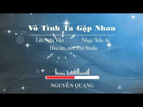 Vô tình ta gặp nhau - Nguyễn Quang
